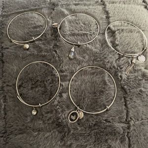 Bangle 5 Christopher Banks. Silver charm bracelets
